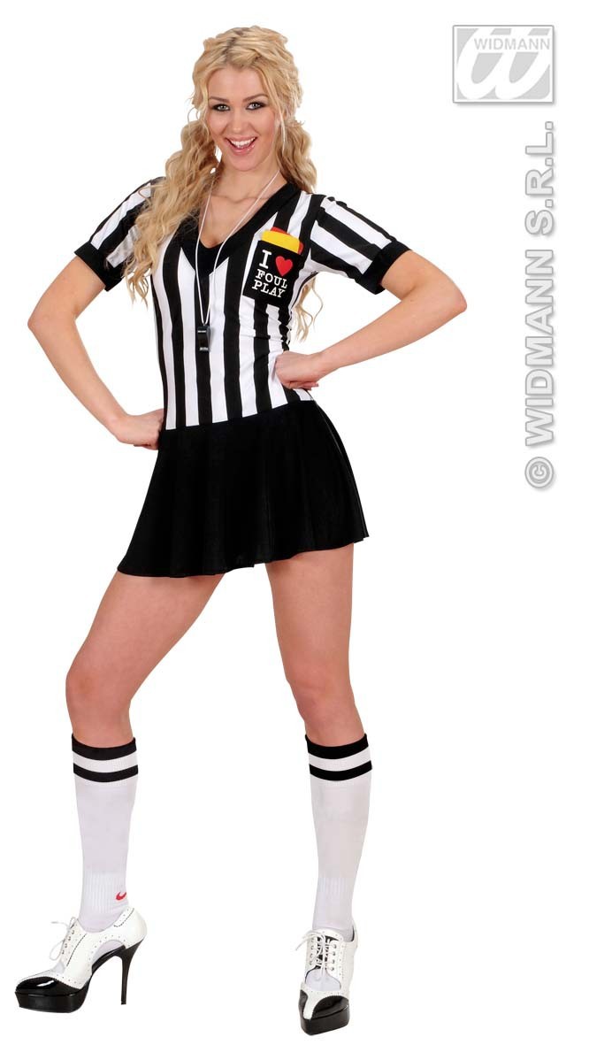 Disfraz Arbitro Con Silbato Sexy Halloween